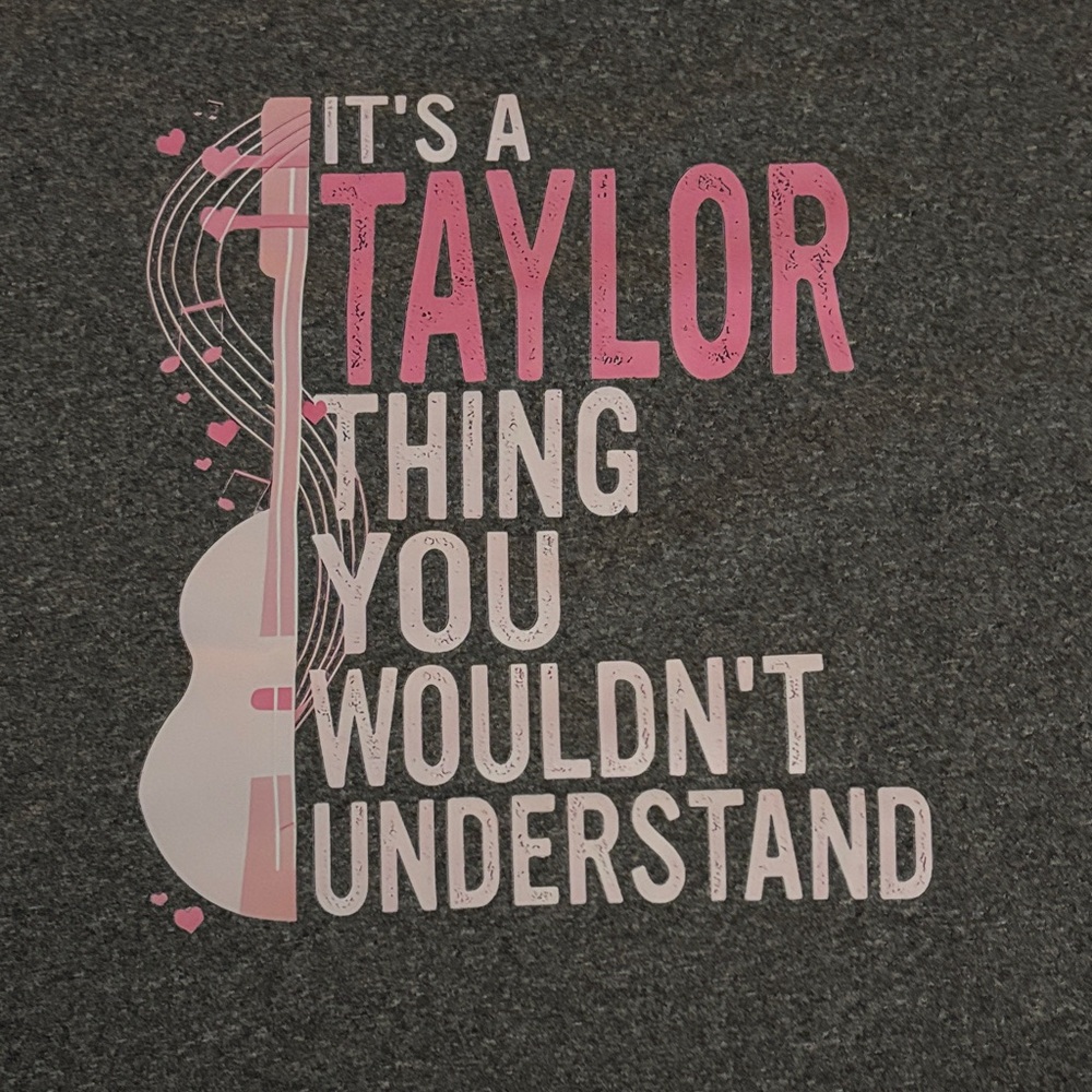 Taylor Swift womens t-shirt. BRAND NEW Never worn (no tags from Amazon).